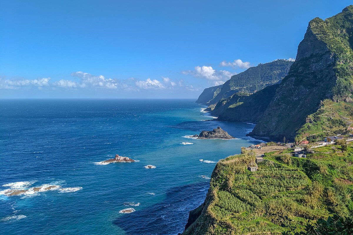 Stunning view of Madeira