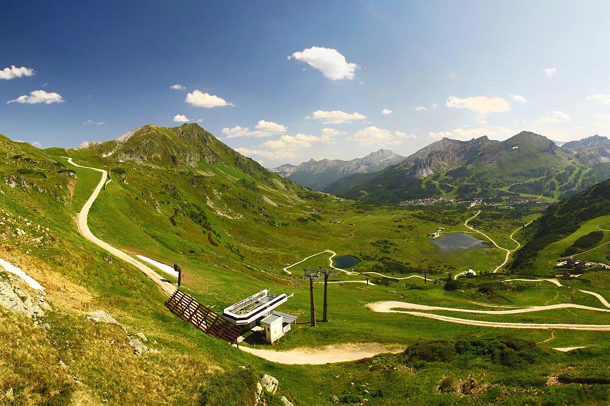 Stunning view of a Austrian mountain